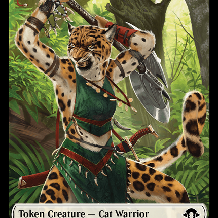 Cat Warrior [Modern Horizons 3 Tokens]