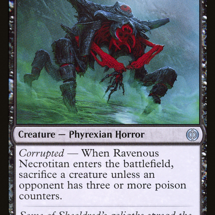 Ravenous Necrotitan [Phyrexia: All Will Be One]