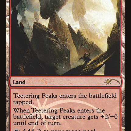 Teetering Peaks [Friday Night Magic 2011] Foil