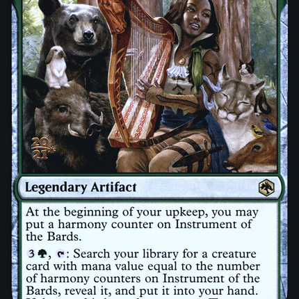 Instrument of the Bards [Adventures in the Forgotten Realms Promos] Prerelease Foil