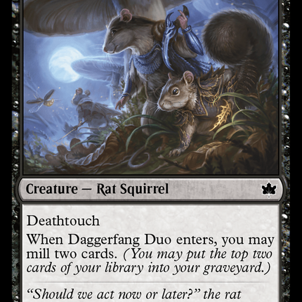 Daggerfang Duo [Bloomburrow] Foil