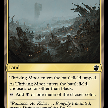 Thriving Moor [Doctor Who] Surge Foil