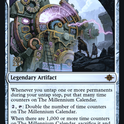 The Millennium Calendar [The Lost Caverns of Ixalan Promos] Prerelease Foil