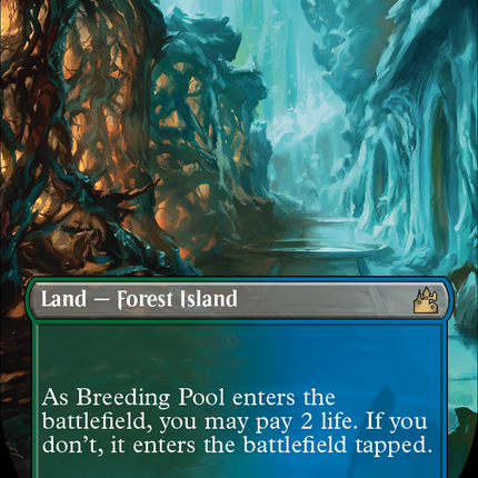 Breeding Pool (Borderless) [Ravnica Remastered]