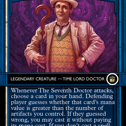 The Seventh Doctor (Showcase) (Borderless) [Doctor Who]