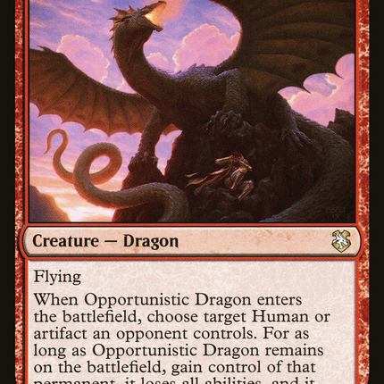 Opportunistic Dragon [Forgotten Realms Commander]