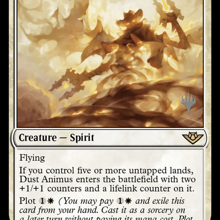 Dust Animus [Outlaws of Thunder Junction Promos] Foil