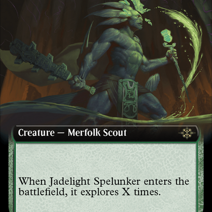 Jadelight Spelunker (Extended Art) [The Lost Caverns of Ixalan] Foil