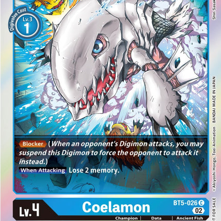 Coelamon [BT5-026] (Official Tournament Pack Vol. 7) [Battle of Omni Promos]