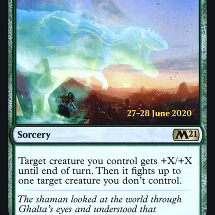 Primal Might [Core Set 2021 Promos] Prerelease Foil