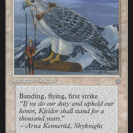Kjeldoran Skycaptain [Ice Age]