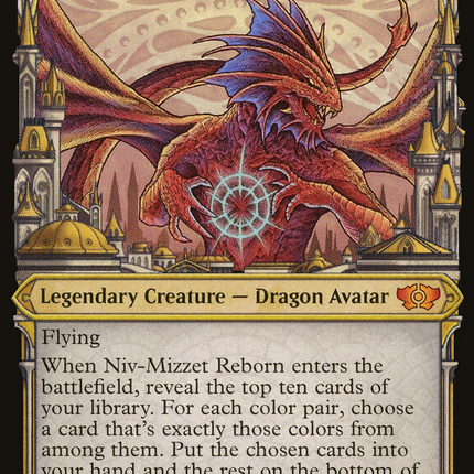 Niv-Mizzet Reborn (Showcase) [Multiverse Legends]