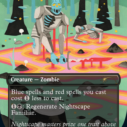 Nightscape Familiar (Borderless) [Secret Lair Drop]