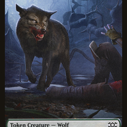 Wolf [Double Masters Tokens]