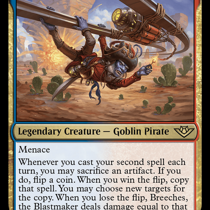 Breeches, the Blastmaker [Outlaws of Thunder Junction] Foil