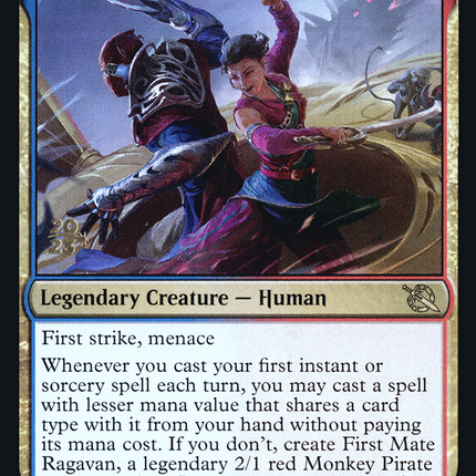 Baral and Kari Zev [March of the Machine Promos] Prerelease Foil