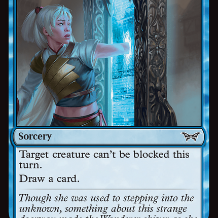 Enter the Enigma [Duskmourn: House of Horror] Foil