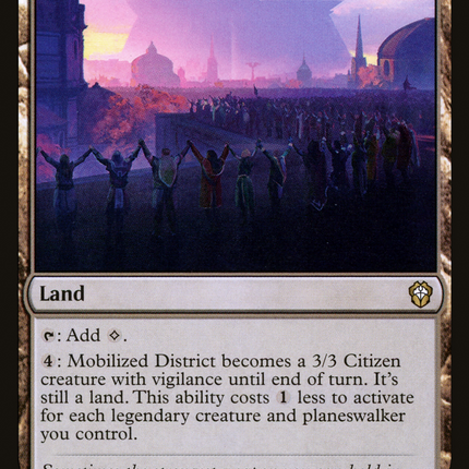 Mobilized District [Dominaria United Commander]