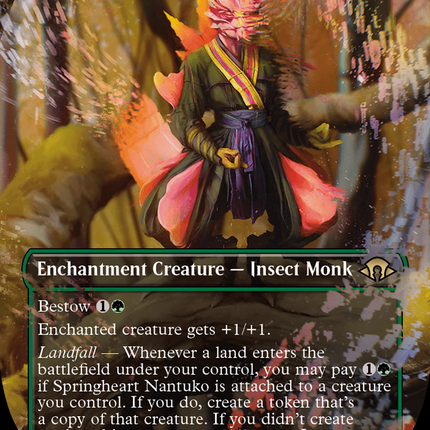 Springheart Nantuko (Borderless) [Modern Horizons 3] Foil