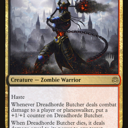 Dreadhorde Butcher [War of the Spark Promos]