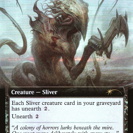 Dregscape Sliver (Extended Art) [Secret Lair Drop] Foil