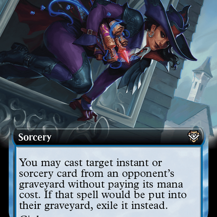 Arcane Heist (Extended Art) [Outlaws of Thunder Junction Commander]