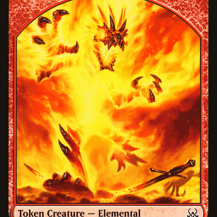 Elemental [Duel Decks: Mind vs. Might Tokens]