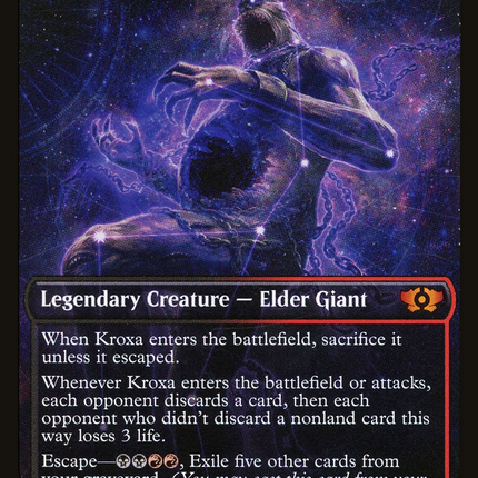 Kroxa, Titan of Death's Hunger (Showcase) [Multiverse Legends]