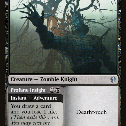 Foulmire Knight // Profane Insight [The List]
