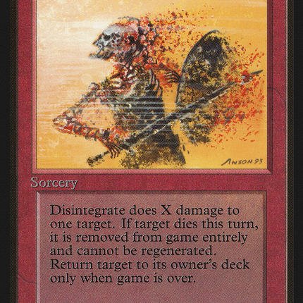 Disintegrate [Limited Edition Beta]