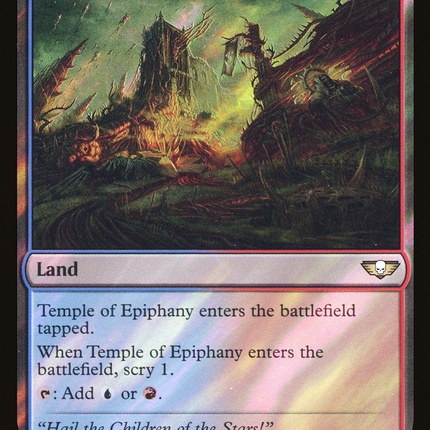 Temple of Epiphany [Warhammer 40,000 Commander] Surge Foil