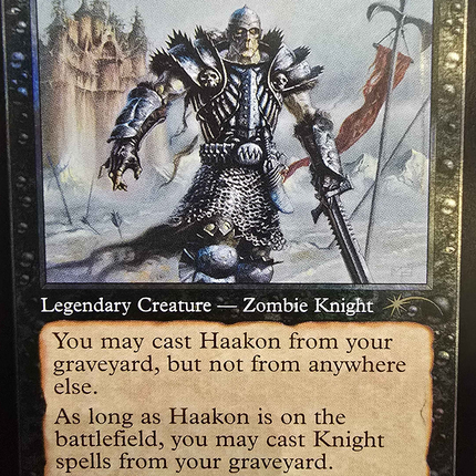 Haakon, Stromgald Scourge (Retro Frame) [Secret Lair Drop Series] Foil