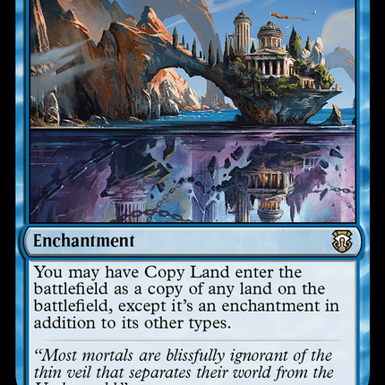 Copy Land [Modern Horizons 3 Commander] Foil