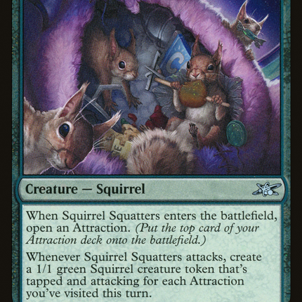 Squirrel Squatters [Unfinity] Galaxy Foil