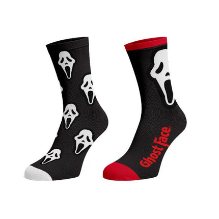 GhostFace Mask 2 Pack Crew Socks