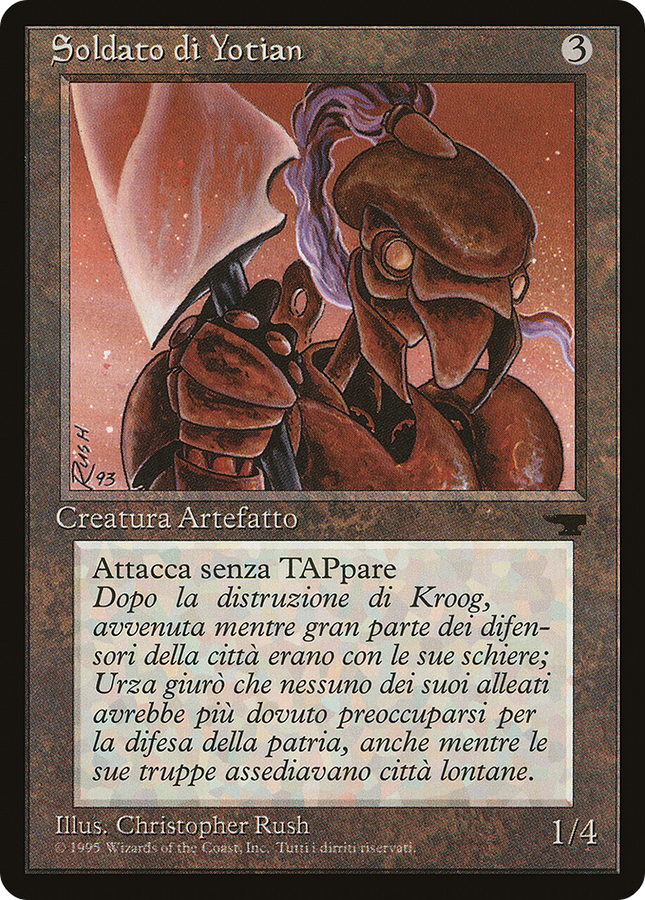 Yotian Soldier - Soldato di Yotian  [Rinascimento]