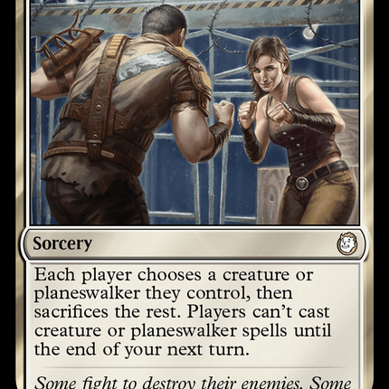 Single Combat [Fallout] Surge Foil