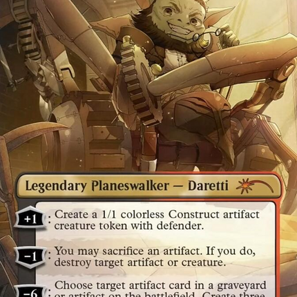 Daretti, Ingenious Iconoclast (Borderless) [Secret Lair Drop]