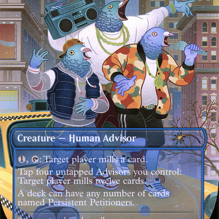 Persistent Petitioners (Borderless) [Secret Lair Drop] Foil