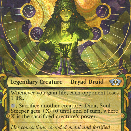 Dina, Soul Steeper (Showcase) (Borderless) [Multiverse Legends] Halo Foil