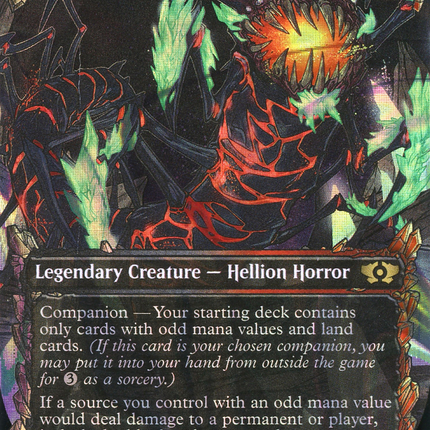 Obosh, the Preypiercer (Showcase) (Borderless) [Multiverse Legends] Halo Foil