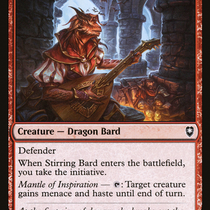Stirring Bard [Commander Legends: Battle for Baldur's Gate]