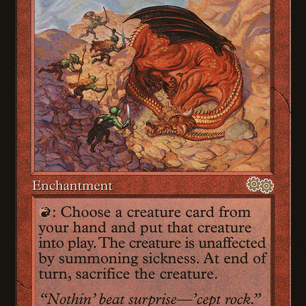 Sneak Attack [Urza's Saga]