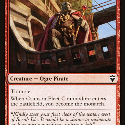 Crimson Fleet Commodore [The List]