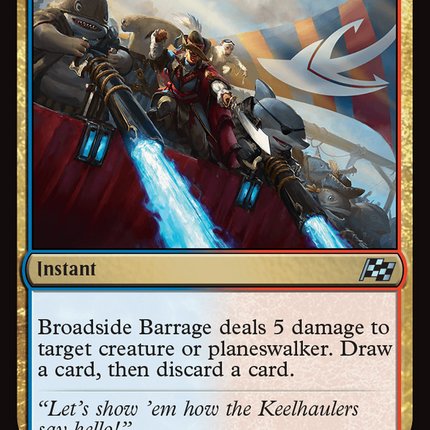 Broadside Barrage [Aetherdrift] Foil