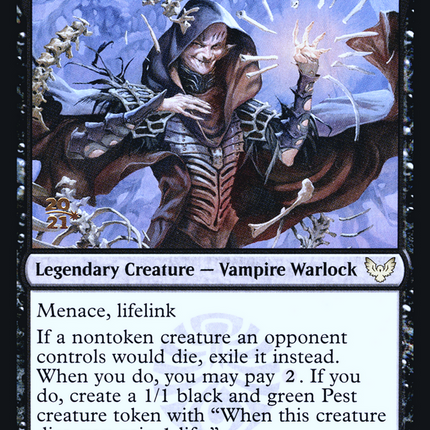 Valentin, Dean of the Vein // Lisette, Dean of the Root [Strixhaven: School of Mages Promos] Prerelease Foil