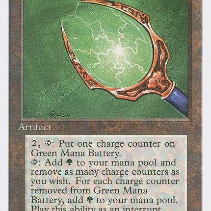 Green Mana Battery [Fourth Edition]