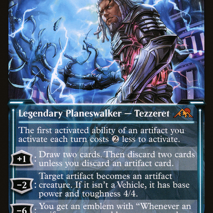 Tezzeret, Betrayer of Flesh (Showcase) [Kamigawa: Neon Dynasty]