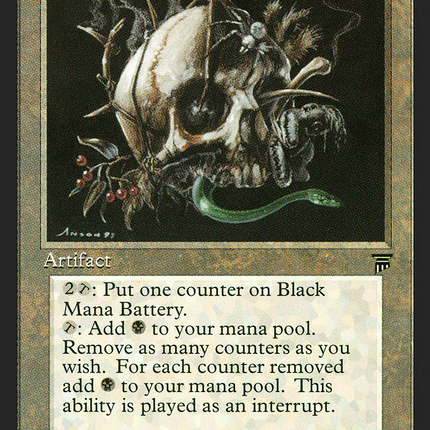 Black Mana Battery [Legends]