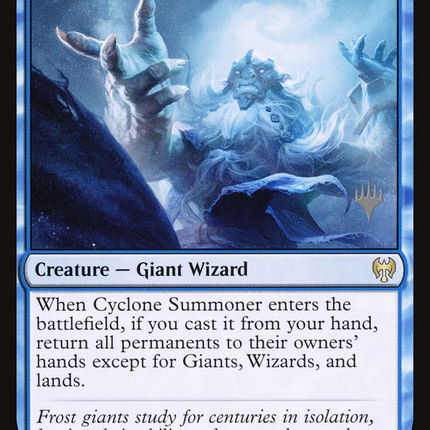 Cyclone Summoner [Kaldheim Promos]